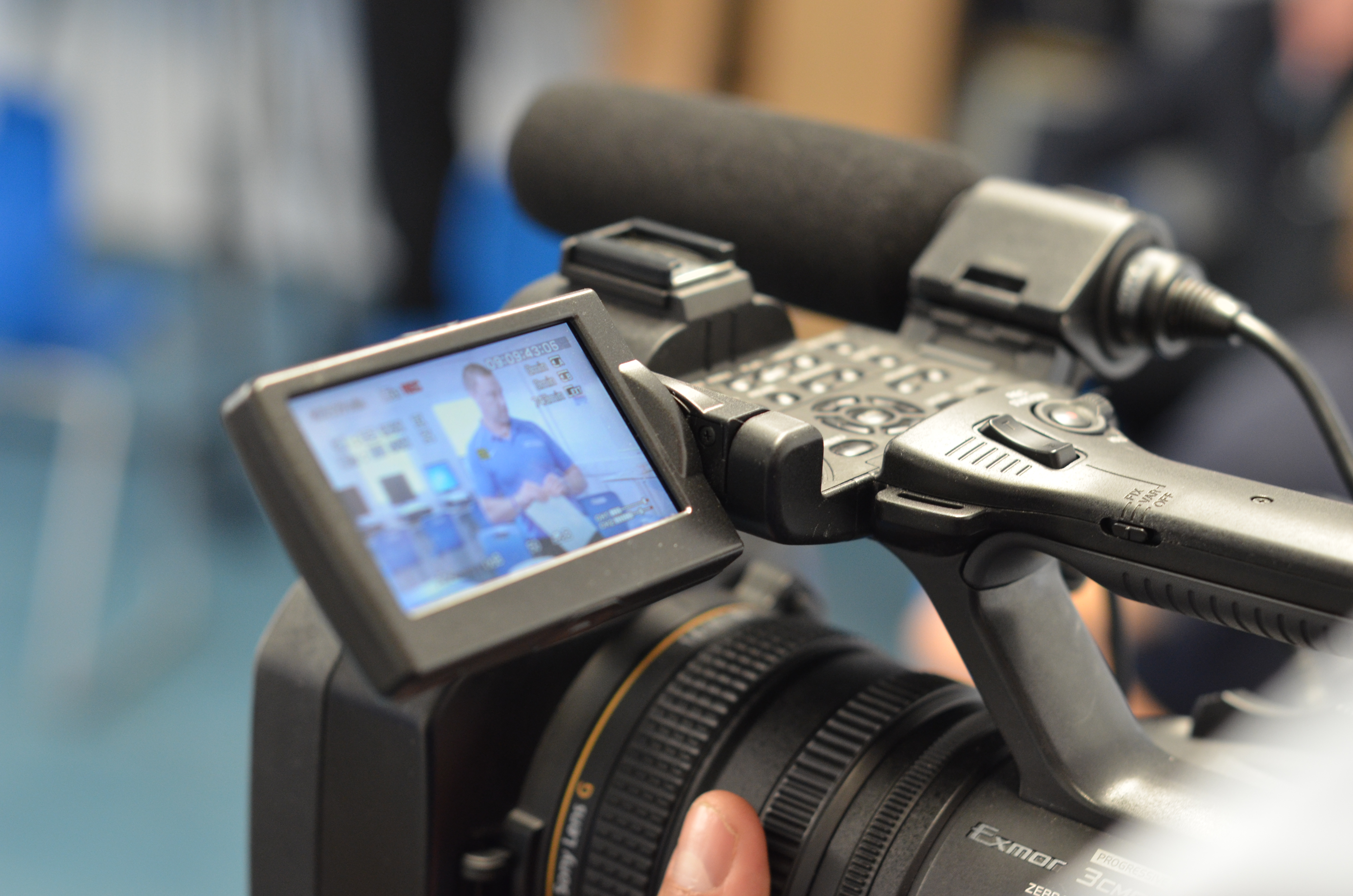 Filming a lesson